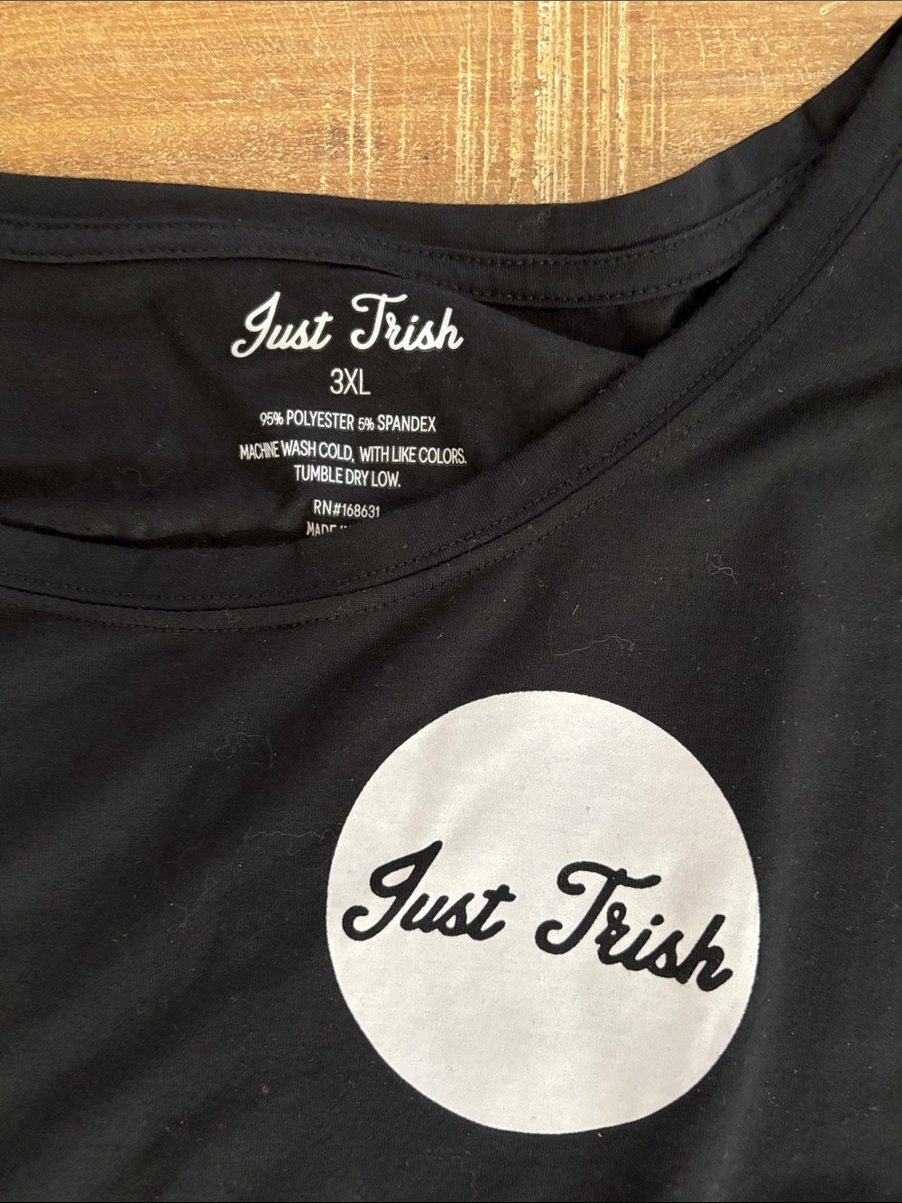 Just Trish “Producer” Top NWT